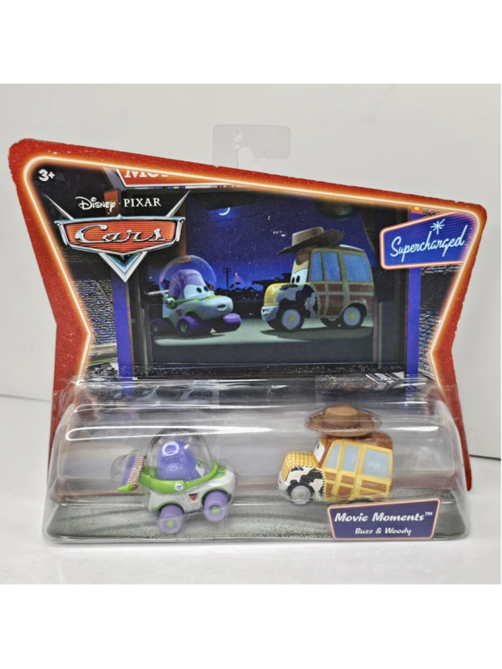 SEALED Disney Pixar Cars Buzz & Woody Movie Moments Supercharged Series